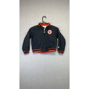 Vintage Baltimore Orioles Jacket Youth Black Orange‎ MLB Baseball Starter 90s
